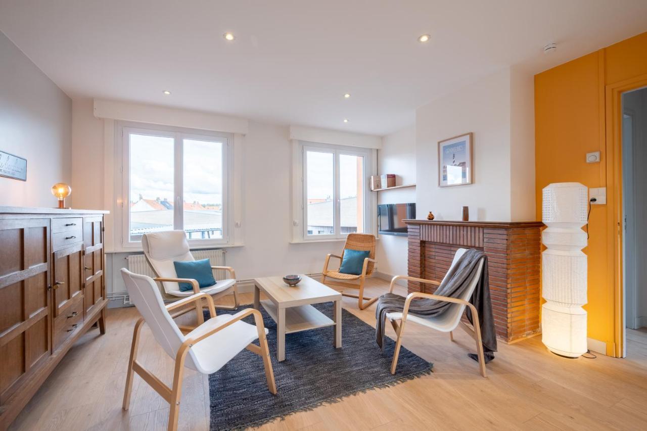 Appartement La Rafale - Acces Prive Plage - Jardin - Arrivee Autonome Gravelines Dış mekan fotoğraf